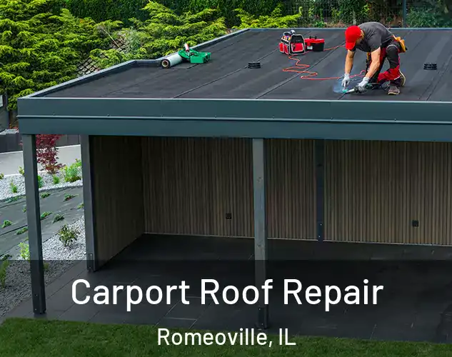 Carport Roof Repair Romeoville, IL