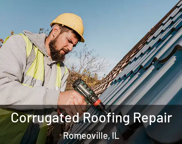 Corrugated Roofing Repair Romeoville, IL