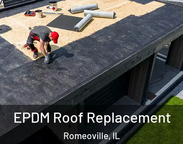  EPDM Roof Replacement Romeoville, IL