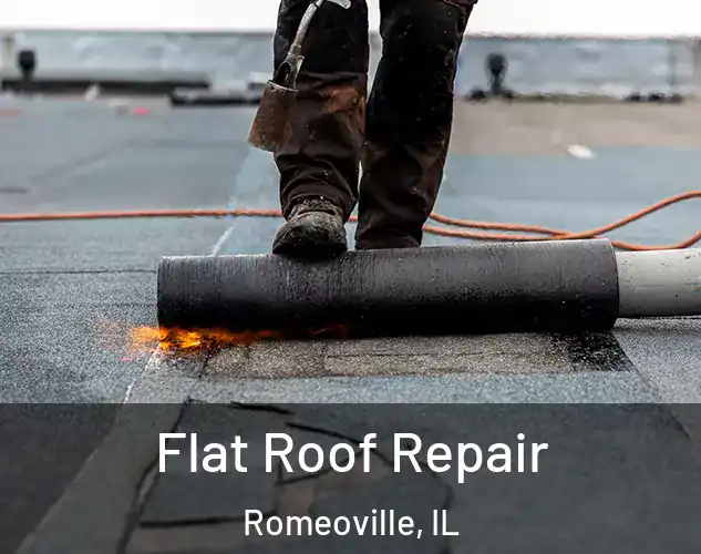  Flat Roof Repair Romeoville, IL