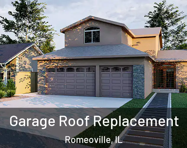  Garage Roof Replacement Romeoville, IL