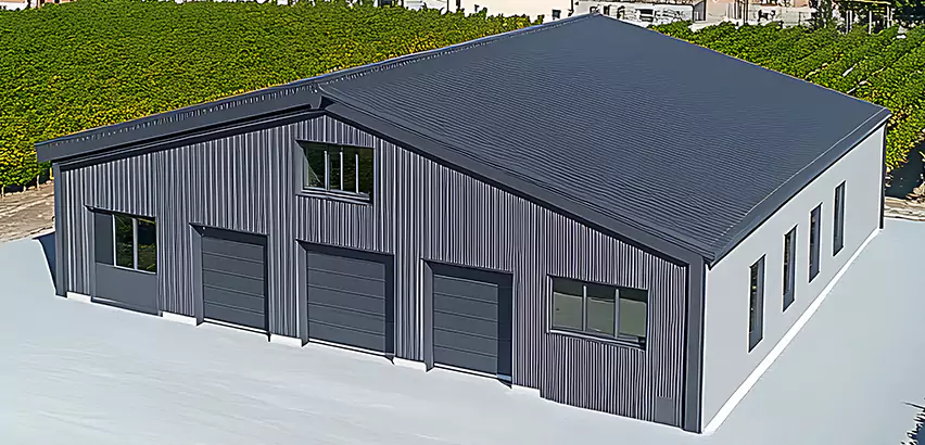 Corrugated Garage Roof Repair in Romeoville