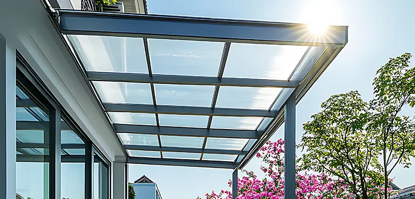 Glass Patio Roof Installation in Romeoville