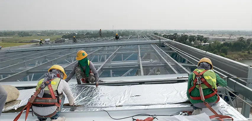 Commercial Roof Installation in Romeoville