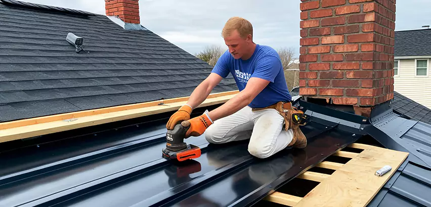 Metal Roof Leak Repair in Romeoville