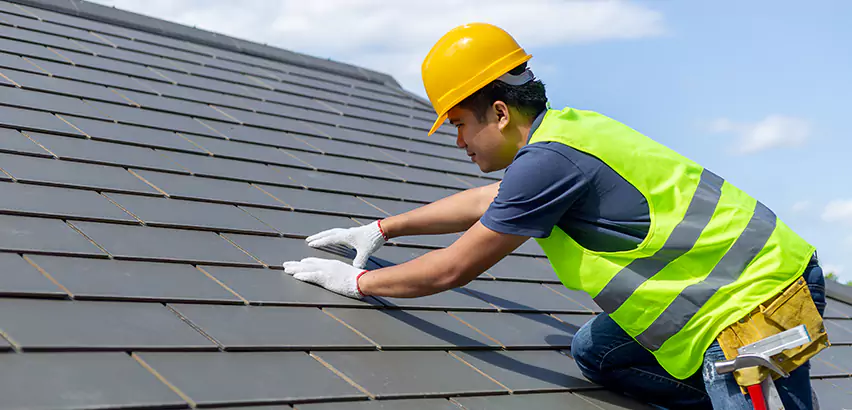 Slipped Slate Repair in Romeoville