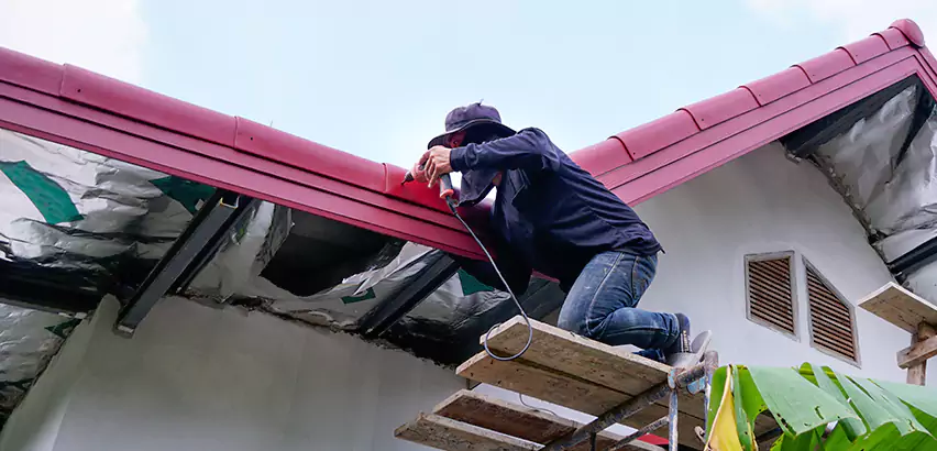 Residential Wind Damage Roof Repair in Romeoville
