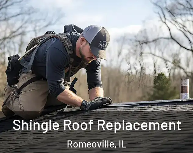  Shingle Roof Replacement Romeoville, IL