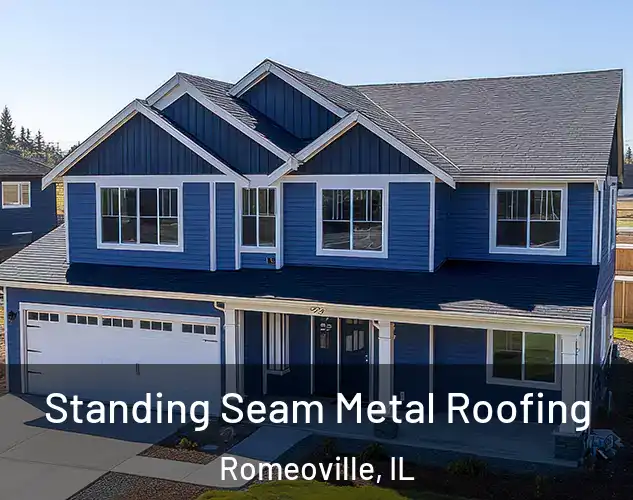  Standing Seam Metal Roofing Romeoville, IL
