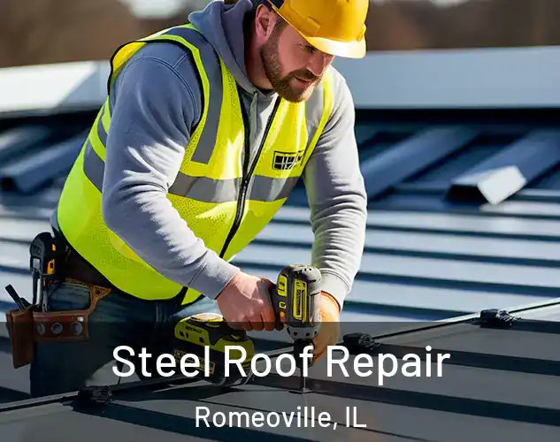  Steel Roof Repair Romeoville, IL