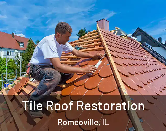  Tile Roof Restoration Romeoville, IL