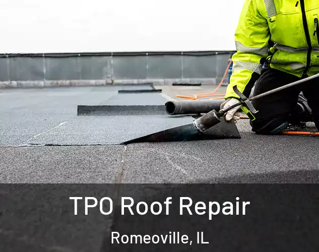  TPO Roof Repair Romeoville, IL