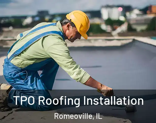  TPO Roofing Installation Romeoville, IL