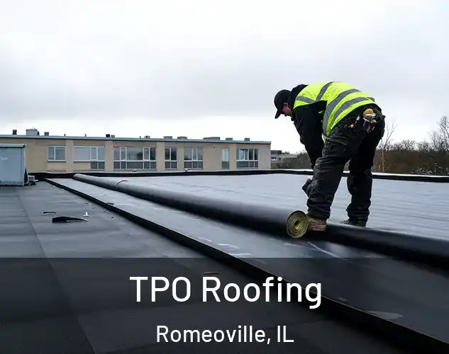  TPO Roofing Romeoville, IL